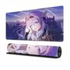 Collapse Star Dome Railway Mouse Pad Super Grande Bidimensional E-sports Computador Mesa Pad Firefly Mouse Pad Resistente a Sujeira e Antiderrapante