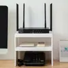 Caja de Almacenamiento para Router Sala de Estar Set Top Box de TV Luz Wifi Estante de Almacenamiento para Gatos Enchufe de Cable Doméstico Bastidor de Montaje