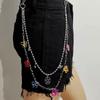 Cadena de Cintura de Resina con Lazo de Caramelo Joyería Transfronteriza Europea y Americana Cadena para Pantalones Hip-hop Chic Callejero Colgante para Pantalones para Adolescentes