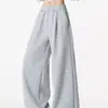 Pantalones deportivos elegantes para hombre, marca de tendencia nueva de nicho primavera 2026, pantalones rectos holgados, pantalones deportivos versátiles casuales