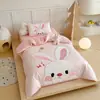 Conjunto de roupa de cama para creche Classe A, mãe e bebê, conjunto de três peças com enchimento, conjunto de seis peças para hora da soneca, conjunto completo de roupa de cama 100% algodão para a entrada na escola