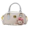 Bolsa de Bowling Portátil de Diseño de Nicho de Moda para Mujer 2025 Nueva Moda Tendencia Bolsa de Color Puro Bolso de Hombro Único Cruzado