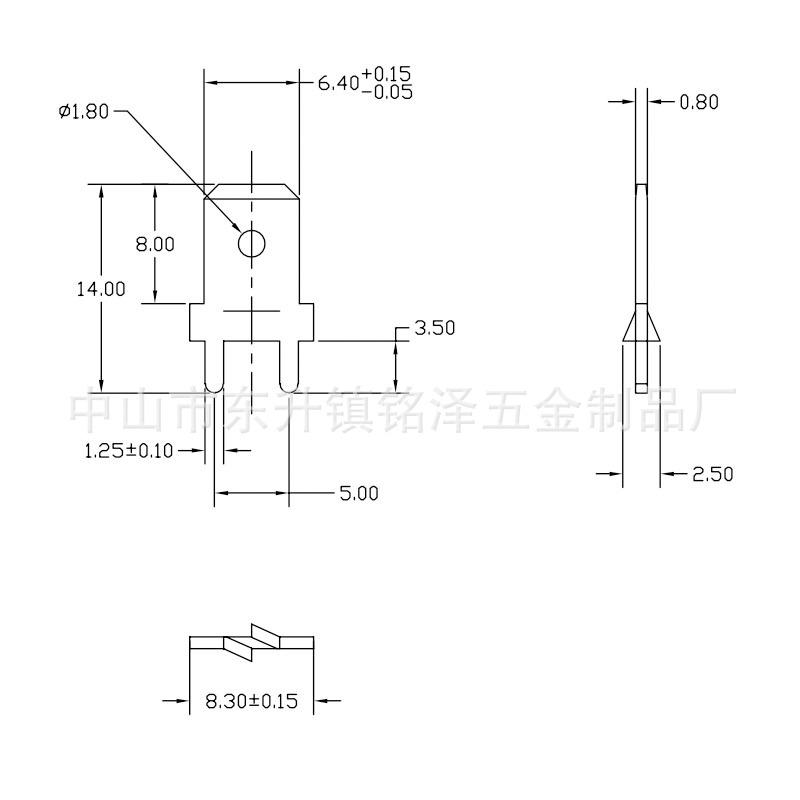 pcb线路板焊接端子插片