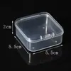 Caja organizadora de cuentas transparente, juego de cajas, caja de almacenamiento, accesorios, joyero, organizador para organizar accesorios, gran capacidad, artículo doméstico de plástico creativo
