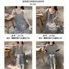 En Stock Código Secreto de Tiktok Vestido de Noche de Tirantes Finos y Manga Corta para Mujer, Rayas Burbuja Blanco y Negro, Fuente de Tienda en Línea, Envío Directo de Una Pieza, Envío Gratis