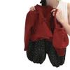 Suéter de niña Ningli, primavera y otoño, nuevo jersey de punto con nudo rojo para bebé, ropa de moda para niños, tendencia linda