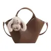 Bolsa de Balde Casual de Nicho Portátil para Mulheres Inverno 2025 Nova Bolsa de Ombro Transversal de Alta Qualidade para o Dia a Dia