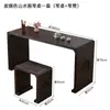 Mesa de cítara antigua de madera de paulownia quemada mesa de resonancia para cítara taburete para mesa de cítara de madera maciza mesa de cítara para estudios chinos mesa de caligrafía mesa de cítara