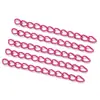 Corrente de Extensão Colorida Pintada de Ferro 5cm Corrente de Cauda Acessórios de Joias Coloridos Doces DIY Chaveiro Pingente de Bolsa Materiais