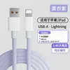O Novo Modelo é Adequado para Apple 15 Cor Macaron Cabo de Dados Trançado de 48 Fios Carregamento Rápido para Celular Cabo de Carregamento Pd60W Cc