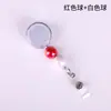 Cordón retráctil con cuentas y portapase magnético, Diseño personalizado, Venta directa de fábrica