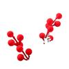 Guirnalda de frutas rojas de imitación navideña transfronteriza, decoración de espuma, simulación de frutas rojas, accesorios de decoración para el hogar con frutas rojas