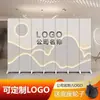 Design de Painel Divisório de Escritório Moderno Minimalista com Rodas, Tela Dobrável Móvel Dupla Face para Salas de Aula