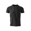 Série Ice Silk Refrescante! Tecnologia de perfuração a laser~Camiseta casual esportiva de manga curta para treinamento abrangente de verão para homens
