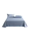 Liiesena - Alfombrilla Refrigerante Suave con Tecnología de Sensación de Hielo Estilo Coreano - Juego de Tres Piezas con Sábana Ajustable y Cubrecama, Lavable a Máquina, Alfombrilla de Aire Acondicionado de Color Sólido
