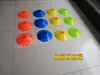 Anillo de Entrenamiento de Obstáculos para Drones Círculo de Plástico con Base Poste FPV Puerta Equipo de Entrenamiento para Competición Pista