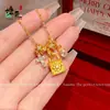 Colar Pingente Fecho Cruzado Escovado Estilo Xiaohongshu Corrente Clavícula Moda Luxo Leve Acessório
