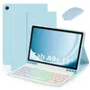 Estojo Protetor com Teclado Bluetooth e Mouse Coloridos RGB Adequado para Samsung TabS10Lite A11+A9+plus