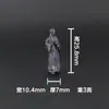 Cavaleiro Antigo Li Baixia Casal Pequenos Enfeites Personagem em Miniatura Bacia de Visualização Enfeites Artesanato em Metal Antigo Atacado