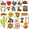 Parche de Tela Bordada Estilo Granja Pastoral de Dibujos Animados Transfronterizo Parche Decorativo Parche Bordado Estilo Planchado Accesorios Listos para Usar al por Mayor