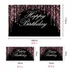 Amazon Tema de Cumpleaños Tela de Fondo Banner Decorativo Nuevo Feliz Cumpleaños Fiesta Arreglo Festivo