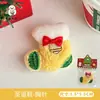 Inverno Novo Pelúcia Boneca de Natal Broche Acessórios Feminino Coração Decorativo Pin Roupas Bolsa Crachá Atacado