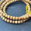 Jade Blanco Pequeño de Hainan Bodhi Meteorito Queso Barril Estilo Antiguo Cuentas Espaciadoras Disco de Cristal Cuentas para Rezar Cuentas de Buda
