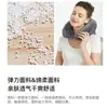 Partículas de espuma de color sólido Almohada en forma de U almohada de viaje protección del cuello almohada en forma de U relleno EPS almohada para avión impresión digital siesta