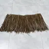 Venta al por mayor de fábrica Tiras finas personalizadas de paja simulada Plástico retro Paja simulada Decoración de techo para pabellón escénico Paja