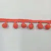 Lentejuela de bola de lana de color spot DIY ropa falda ángulo recto bola de algodón pequeña 0.8-1 cm lentejuela de bola de lana bola recta pequeña