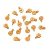 Dijes para Colgantes de Corazón, Flor, Animal, Estrella, Hoja, Pimienta, Hechos por Ti Mismo, Acero Inoxidable Chapado en Oro Real Ecológico, Joyería