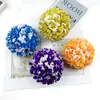 Crisantemo Esférico Grande Simulado DIY Suministros para el Día de Muertos Flores Falsas Crisantemo de Dos Colores Materiales de Decoración para Escenas Conmemorativas Adornos