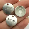 Accesorios de comercio exterior multi-color DIY de 20x20mm y 3g, producto de venta caliente transfronteriza, colgante de karma al por mayor del fabricante