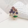 Nuevo broche pequeño para traje de hombre, aguja de puñalada, ropa antiluz, cárdigan, pin de solapa, exquisito broche de estrella de seis puntas al por mayor