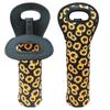 Al por mayor al contado transfronterizo Funda de neopreno para botella de 750 ml Color Rojo Champagne Funda protectora para botella de vino tinto Material de buceo Bolso de mano