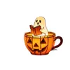 Lámpara de Lectura Fantasma Nueva Lámpara de Lectura Fantasma de Halloween Artesanía de Resina Adornos