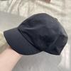 Boné de Baseball Estilo Japonês com Aba Curta, Circunferência da Cabeça Grande, Cordão, Chapéu Leve Retro para Primavera e Verão, Proteção Solar para Homens e Mulheres