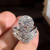 Anillo Europeo y Americano Nuevo de Venta Caliente Anillo de Mujer Retro Exagerado Simple Personalidad Anillo de Mujer