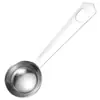 Colher Medidora de 20ml de Aço Inoxidável 304 Cuidadosamente Selecionada para Grãos de Café, Pó de Tempero, Leite em Pó e Ferramentas de Confeitaria