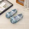 Zapatos de Princesa para Niña Pequeña 2026 Primavera/Otoño Nuevos Elegantes y con Estilo Zapatos de Cristal con Lazo Suela Suave Zapatos Individuales de Rendimiento para Bebé