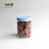 Pote de alimentos PET selado com tampa de rosca de 570ml garrafa de plástico transparente pó panache frasco de embalagem de medicina tradicional chinesa pote de frutas em conserva pote de massa