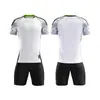 Roupas de Futebol Estampadas para Crianças Classe A Conjunto Esportivo Camisa de Manga Curta Masculina e Feminina Roupas para Acampamento de Treinamento de Estudantes Equipe de Competição