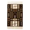 Chal de capa con borlas y estampado de cuadros estilo Old Money para mujer, abrigo cálido de otoño e invierno, tacto cachemir, capa de comercio exterior