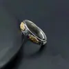 Anillo Vintage Mongol Plateado con Patrón de Nube, Joyería de Moda Elegante Estilo Abierto, Anillos de Pareja, Venta Directa del Fabricante