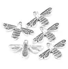 YuenZ 6 colores retro diy joyería accesorios animales abeja aleación manualidades colgante fábrica directa D2116