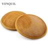 Base Redonda de Lino Malla Accesorios para el Cabello Sombrero de Copa Base de Sombrero 13.5CM AliExpress Explosiones