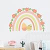 Novos Adesivos de Parede Decorativos Autoadesivos FX-E30-E36 Flores Arco-Íris Estrelas Desenho Animado Entrada Quarto Infantil