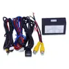 Controlador de cambio de video bidireccional caja de control de vista frontal y trasera marcha atrás con botones para cambiar dos cámaras de coche