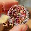 Manicure Outono e Inverno Lantejoulas Super Flash Recorte Estrelas Coração Octogonal Glitter Coelho Borboleta Patch Unhas Joias