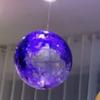 Pintura Acrílica Creativa Marmoleado Transparente Globo Bobo Decoración de Escena para Evento de Apertura de Centro Comercial